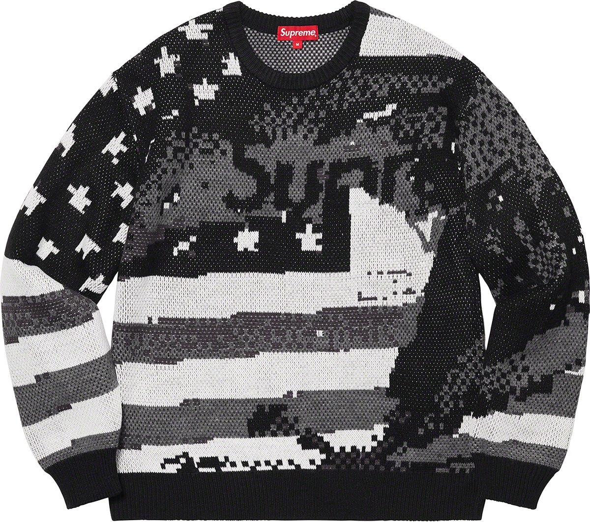 Digital Flag Sweater view 5